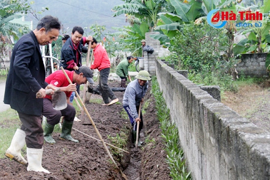 Nghi Xuân phát động phong trào xây dựng nông thôn mới năm 2016
