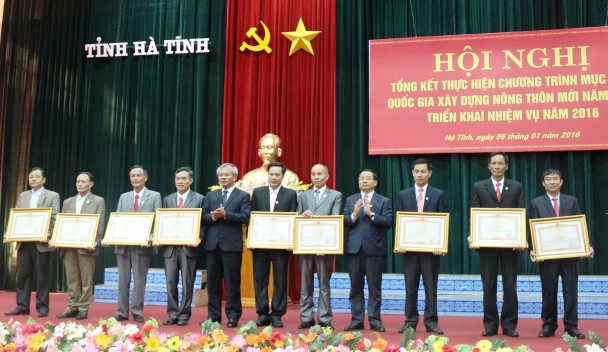 Hà Tĩnh: 26 xã đạt chuẩn nông thôn mới năm 2015