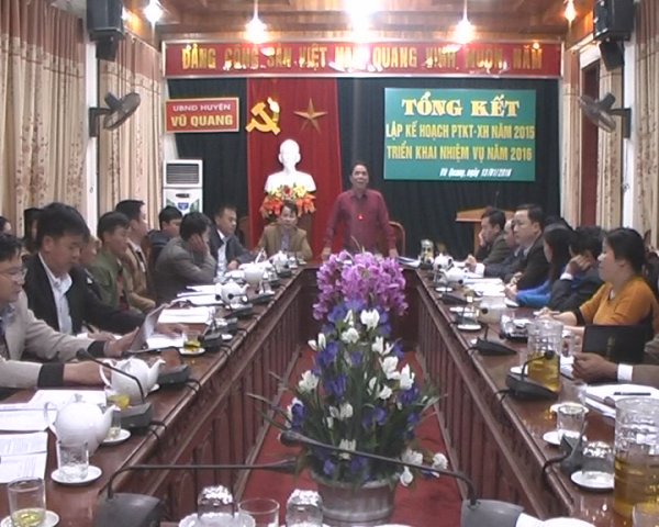 Tổng kết dự án SRDP và công tác lập kế hoạch KTXH hàng năm