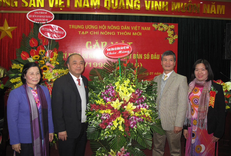 Tạp chí Nông thôn mới kỷ niệm 20 năm ra số đầu tiên