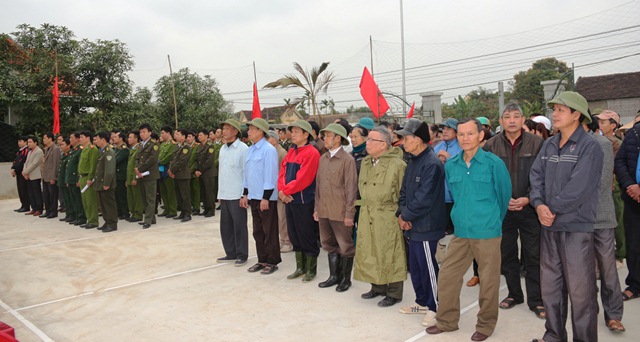 Huyện Đức Thọ tổ chức Lễ phát động ra quân Tết trồng cây đầu xuân đời đời nhớ ơn Bác Hồ