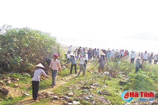 Ngày hội môi trường ở Lộc Hà