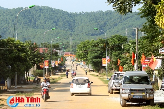 Huyện Kỳ Anh đạt 243 tiêu chí nông thôn mới