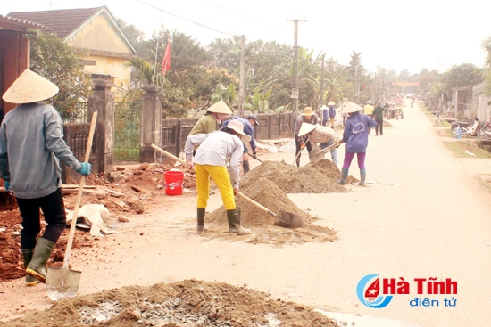 Xây dựng khu dân cư kiểu mẫu trên quê hương TBT Hà Huy Tập