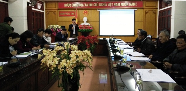 Thành phố Hà Tĩnh tập huấn xây dựng vườn mẫu