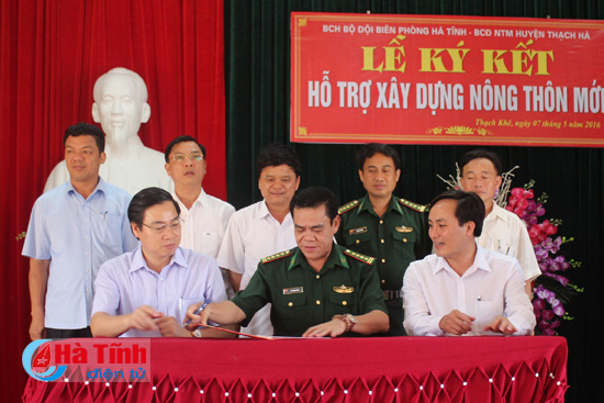 Hỗ trợ 400 triệu cho 4 xã bãi ngang Thạch Hà xây dựng nông thôn mới