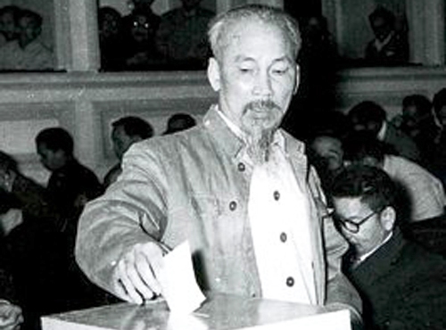 Hồ Chủ tịch với cuộc bầu cử Quốc hội đầu tiên