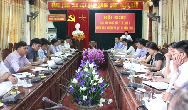 Toàn cảnh Hội nghị giao ban công tác Y tế