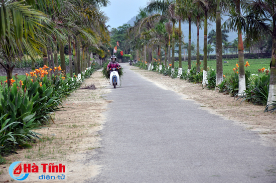 Những làng quê văn minh, xanh - sạch - đẹp ở Nghi Xuân