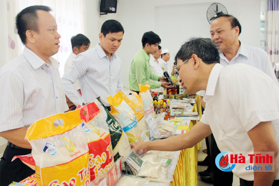 lien ket tieu thu san pham giua doanh nghiep ha tinh va an giang