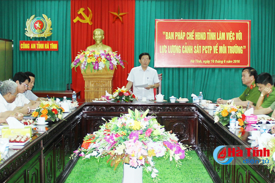 Tăng cường kiểm tra, xử lý nghiêm các vi phạm về môi trường