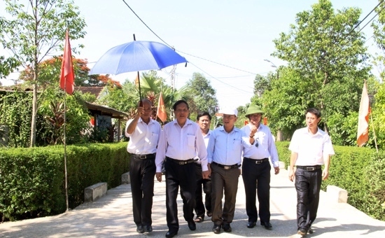 Để xây dựng nông thôn mới đi vào chiều sâu, bền vững