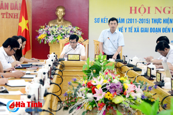Hà Tĩnh phấn đấu 100% xã đạt bộ tiêu chí quốc gia về y tế vào năm 2020