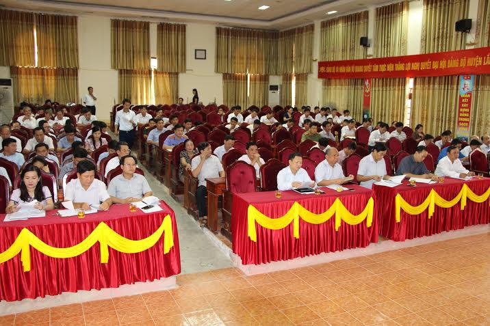 Sơ kết công tác xây dựng Đảng