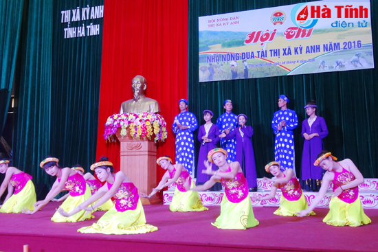 Tưng bừng Hội thi 'Nhà nông đua tài' tại TX. Kỳ Anh