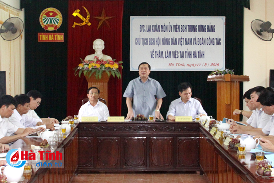 Hội nông dân phải là lực lượng nòng cốt trong xây dựng nông thôn mới