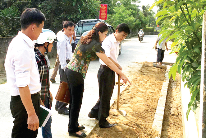 Huyện Nghi Xuân, Hà Tĩnh Dồn sức xây dựng nông thôn mới