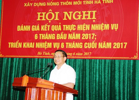 Kiên trì, quyết liệt, sâu sát, tâm huyết trong công tác lãnh đạo, chỉ đạo xây dựng nông thôn mới