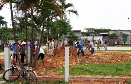 Thôn Gia Ngãi 1, xã Thạch Long phát động phong trào chỉnh trang Khu dân cư