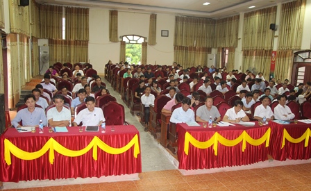 Các đại biểu tham dự Hội nghị