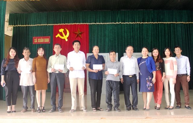 Sở Tư pháp làm việc với xã Xuân Đan về xây dựng nông thôn mới