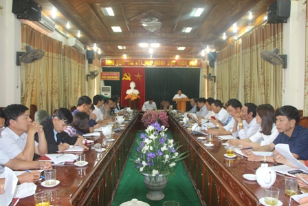 Tổng kết công tác chăn nuôi, thú ý, phòng chống dịch bệnh.