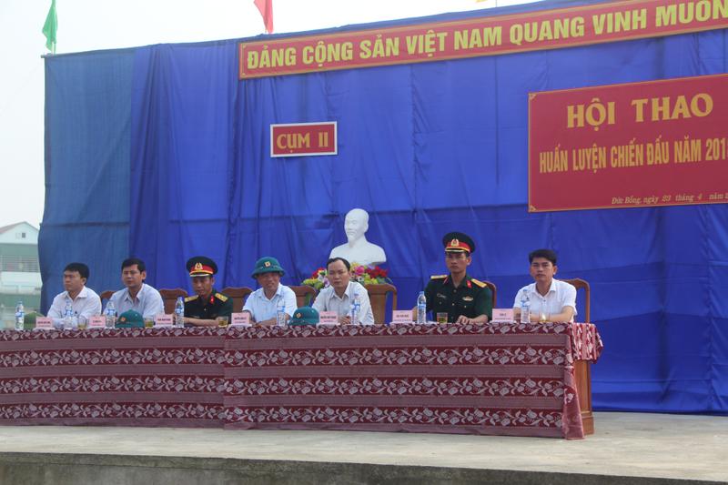 Các đại biểu tham dự Hội thao