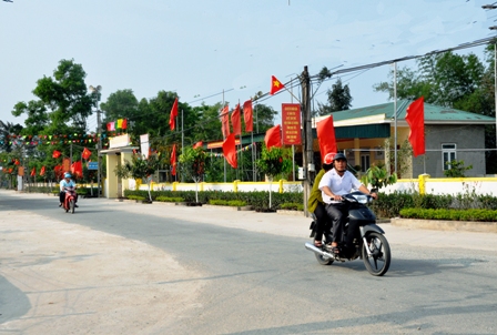 Khu dân cư NTM kiểu mẫu thôn Yên Nam, xã Xuân Yên, huyện Nghi Xuân