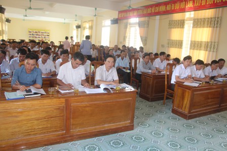 Đại biểu tham dự Hội nghị