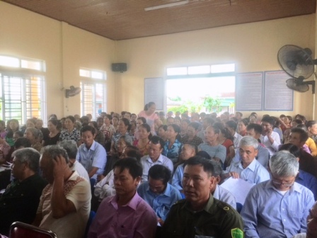 Tập huấn Khu dân cư NTM kiểu mẫu, vườn mẫu tại các xã Cẩm Duệ và Cẩm Quan