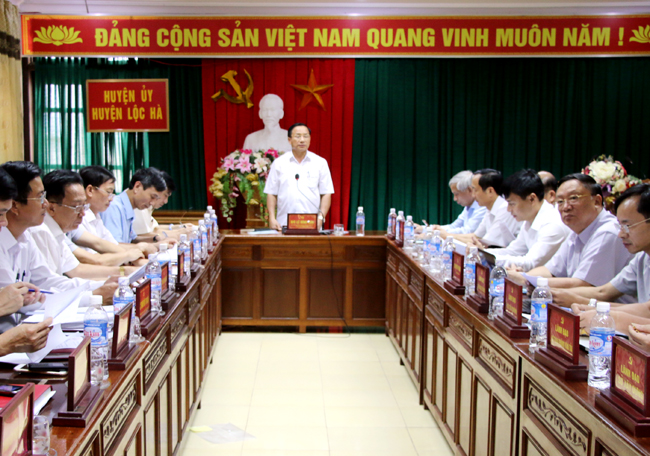 Lộc Hà phát huy lợi thế, phấn đấu huyện đạt chuẩn nông thôn mới