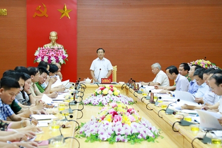 Đại biểu dự buổi làm việc