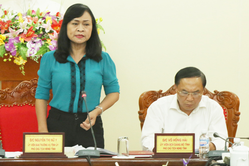 Đoàn giám sát Hội đồng nhân dân tỉnh làm việc với Văn phòng Điều phối nông thôn mới tỉnh