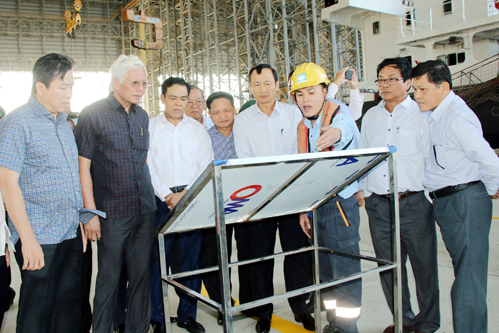 Đoàn công tác Phú Yên tham quan khu kinh tế Vũng Áng, Khu dân cư NTM kiểu mẫu