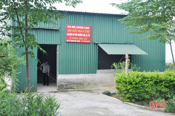 Những “đại gia chân đất” hùn vốn mở xưởng sản xuất men vi sinh ở Can Lộc