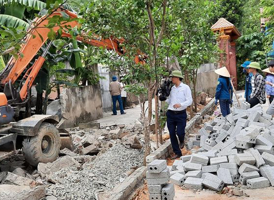Ra quân xây dựng Khu dân cư NTM kiểu mẫu tại thôn 5, xã Sơn Bình
