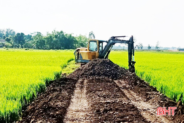 Lộc Hà huy động 123,8 tỷ đồng xây dựng nông thôn mới