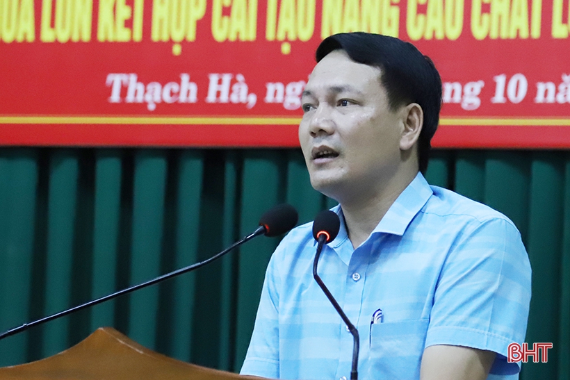 Nhân rộng việc hình thành ô thửa lớn trên địa bàn Hà Tĩnh