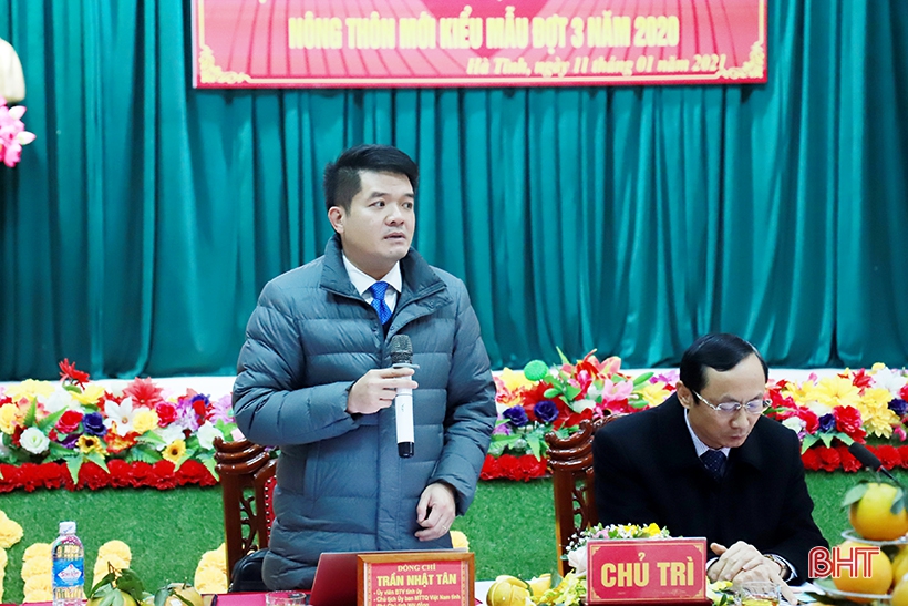 Hà Tĩnh có 2 xã đạt chuẩn nông thôn mới kiểu mẫu