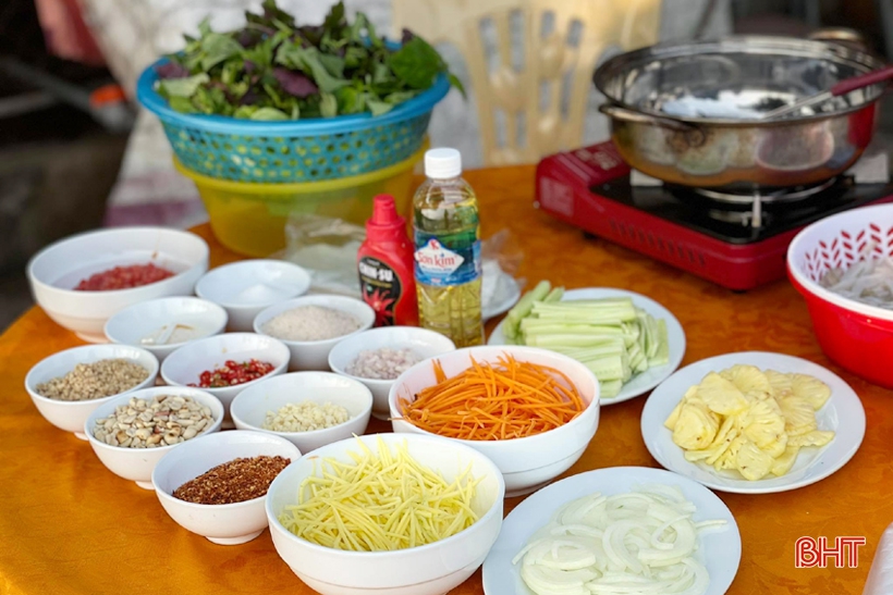 Gỏi cá đục - món ngon của ngư dân vùng biển Hà Tĩnh